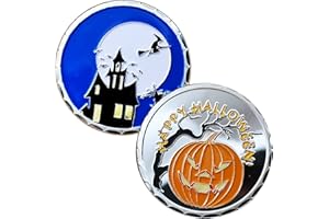 MXHUA Happy Halloween Challenge Coin