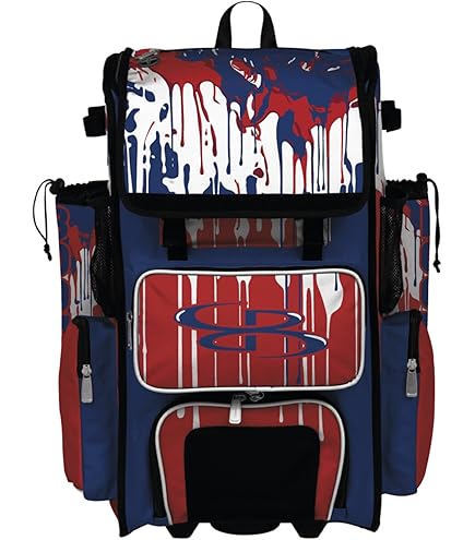 Amazon.com : Boombah Rolling Superpack Baseball/Softball Gear Bag