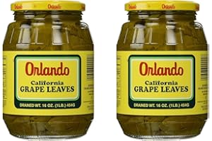 GENERIC Orlando California Grape Leaves Ferme, 16 oz, Pack of 2 | Dolmades | Tolma | Wara' Enab | Sarma | Yaprak | Dolma | Warak Enab | Warak Dawali