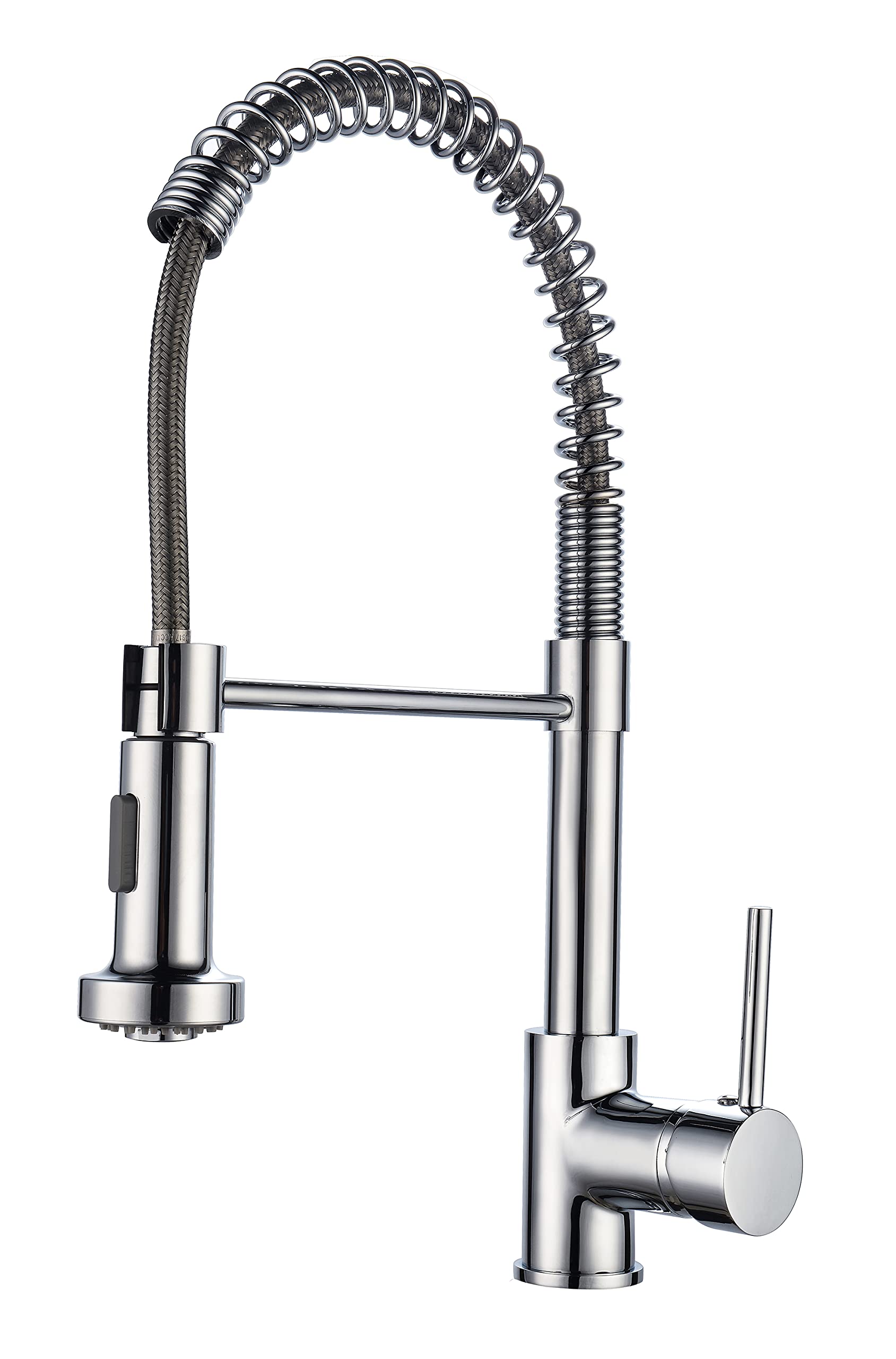 Edouard Rousseau - Opus Sink Mixer Tap - 2 Jet Shower Head with Quick Hand-Clamping Nut - 420 (Height) x 205 (Projection) mm - Chrome