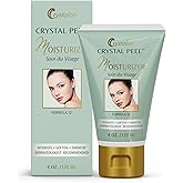 Crystal Peel Hyaluronic Acid Moisturizer for Face, Soin Du Visage Daily Moisturizer Hydrating Face Cream for Women, Vitamin Enriched, Nourishing Facial Lotion, Non Comedogenic Skincare for Dry Skin