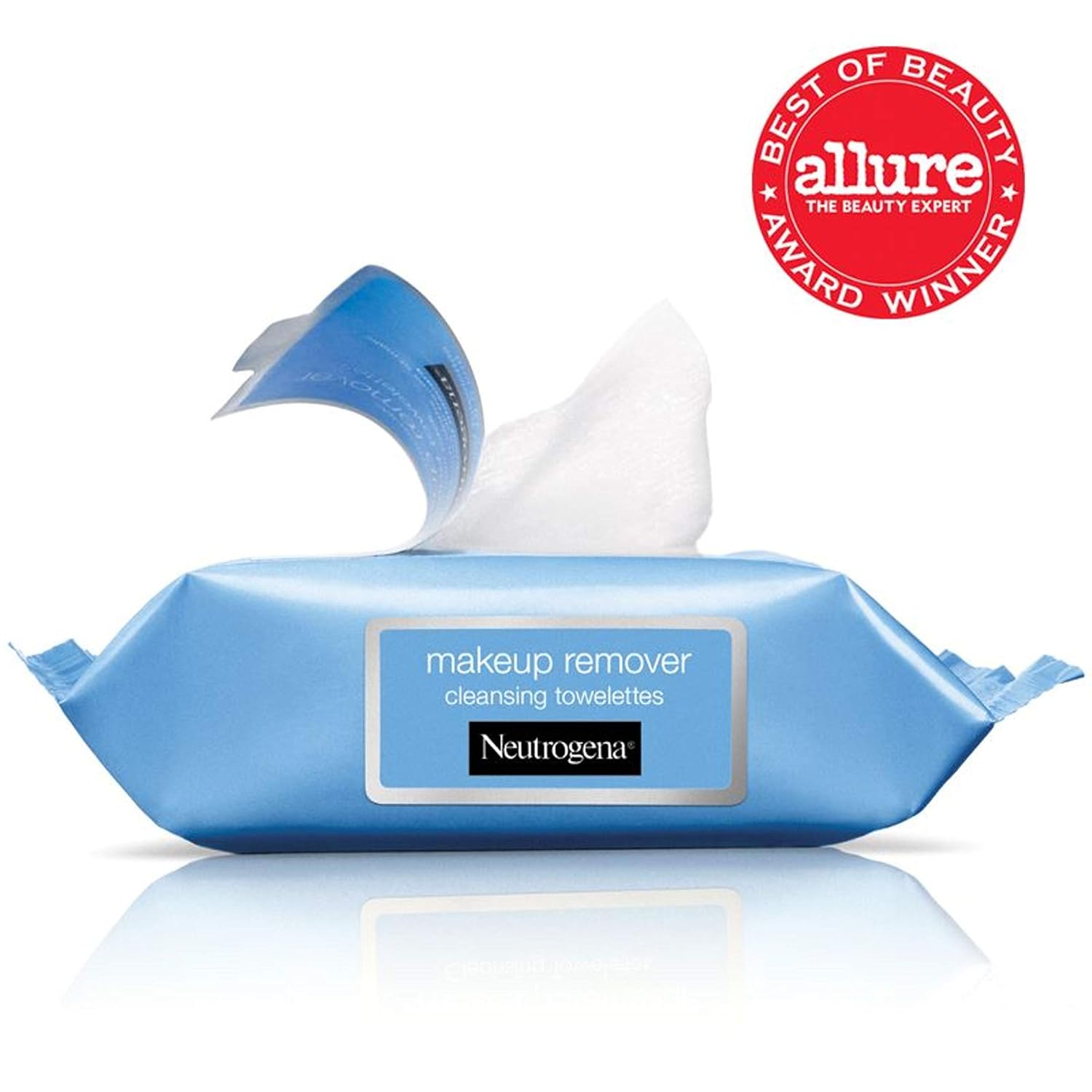 Neutrogena Makeup Remover Cleansing Face Wipes, Daily Cleansing Facial Towelettes to Remove Waterproof Makeup and Mascara, Alcohol-Free, Value Twin Pack, 25 count, 2 Pack: Beauty