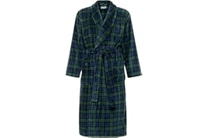 Alexander Del Rossa Mens Robe Plush, Bath Robe for Men, Lightweight Robes, Warm Fleece Bathrobe