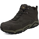 NORTIV 8Men's Waterproof Hiking Boots, Lightweight Tactical Boots for Men, Mid Ankle Men's Hiking Boots for Trekking Trails, Outdoor Adventures Hiking