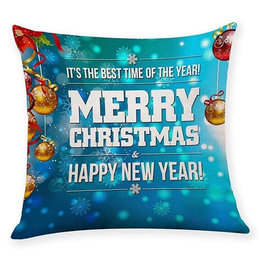 Amazon Com Windoson Christmas Pillows Throw Pillow Case Sofa Car