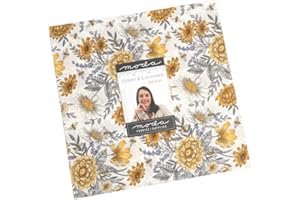 MODA FABRICS Honey & Lavender Layer Cake®, 42-10" Precut Fabric Quilt Squares by Deb Strain