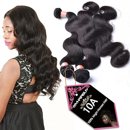 Myhairbuy Hair Bundles 16 18 20 Real 10a Brazilian Human Hair 3