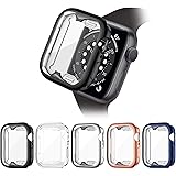 ZEBRE 5 Pack Screen Protector Compatible with Apple Watch Series 3 / Series 2 / Series 1 38mm, Soft TPU Full Coverage Protect