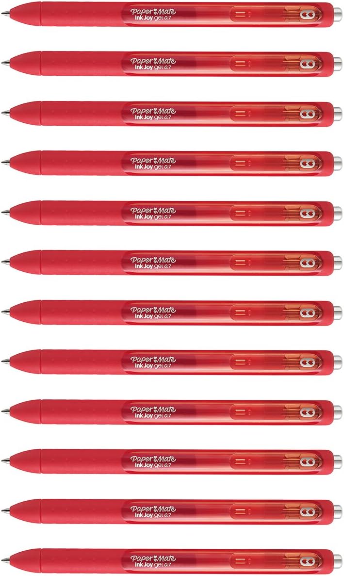 Paper Mate InkJoy Gel Pens, Red, 12 count - Image 3