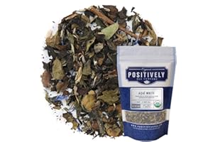 Organic Positively Tea Company, Açaí White Tea, Loose Leaf, 4 Ounce