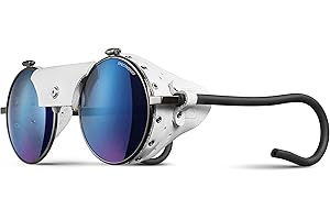 Julbo Vermont Glacier Sunglasses for Men & Women w/Side Shields for Glacial, Hiking, Trekking, Skiing & Snow Travel 100% UV