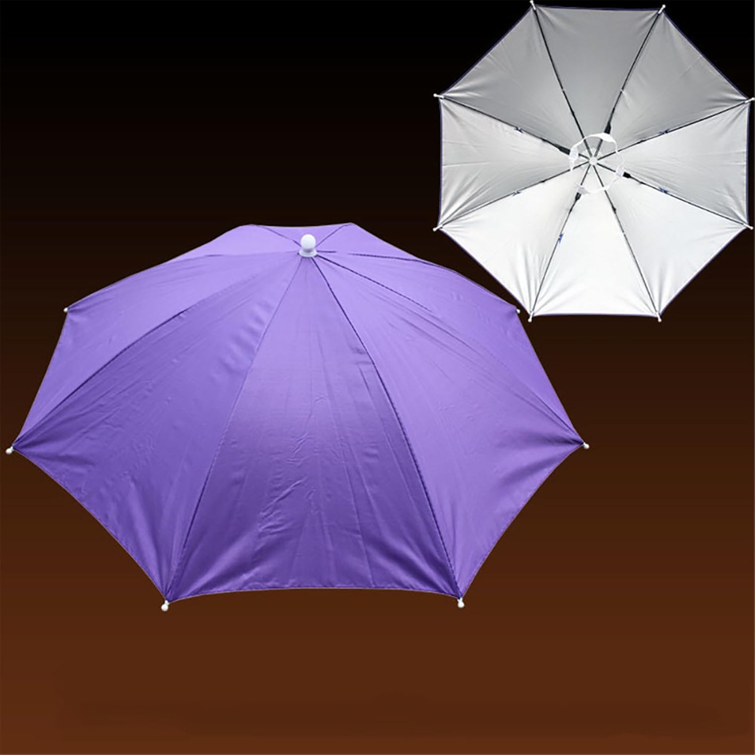 Sfe 125 Sfe Umbrellaキャップ 傘帽子キャップ手フリーwithヘッドストラップfor B07bsqf4tz Sun雨 ゴムバンド釣りheadwear傘帽子 パープル パープル 帽子 日本未入荷 Www Wealth Ideas Com