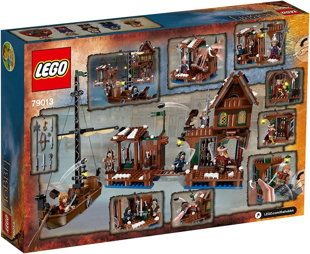 Amazon レゴ ホビット レイクタウン チェイス ブロック おもちゃ