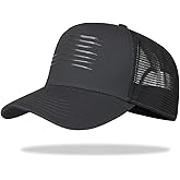 Oversized XXL American Flag Baseball Cap for Men & Women - Big Head Adjustable Snapback Hat - Patriotic Mesh Trucker Hat