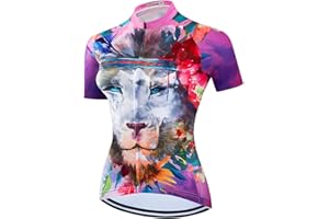 Serijoars Women's Cycling Jersey Women Short Sleeve Road Bicycle Clothing MTB Tops Summer Outdoor Sports Wear