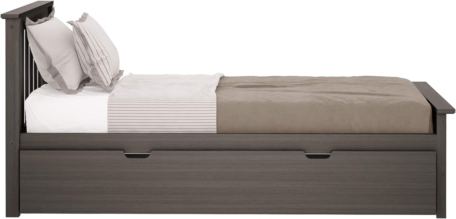 Best twin bed frame in grey