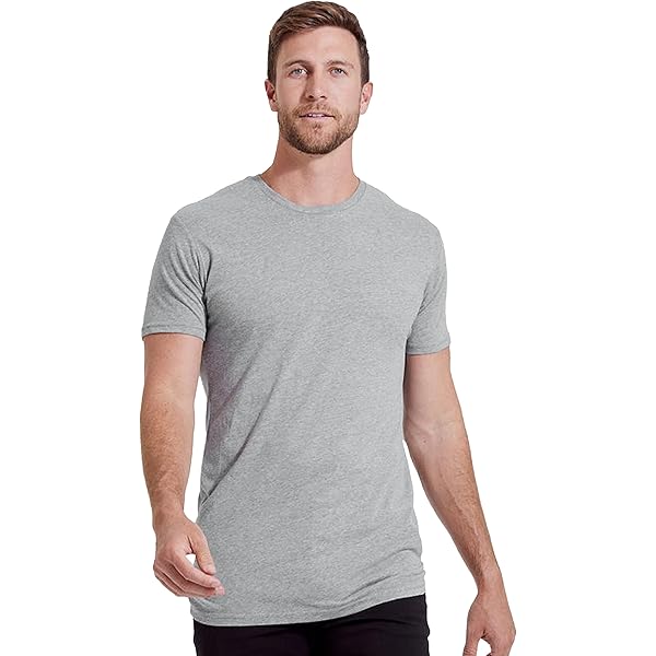 Whitesville Men's 2-Pack Plain T-Shirt Short Sleeve Tee Toyo