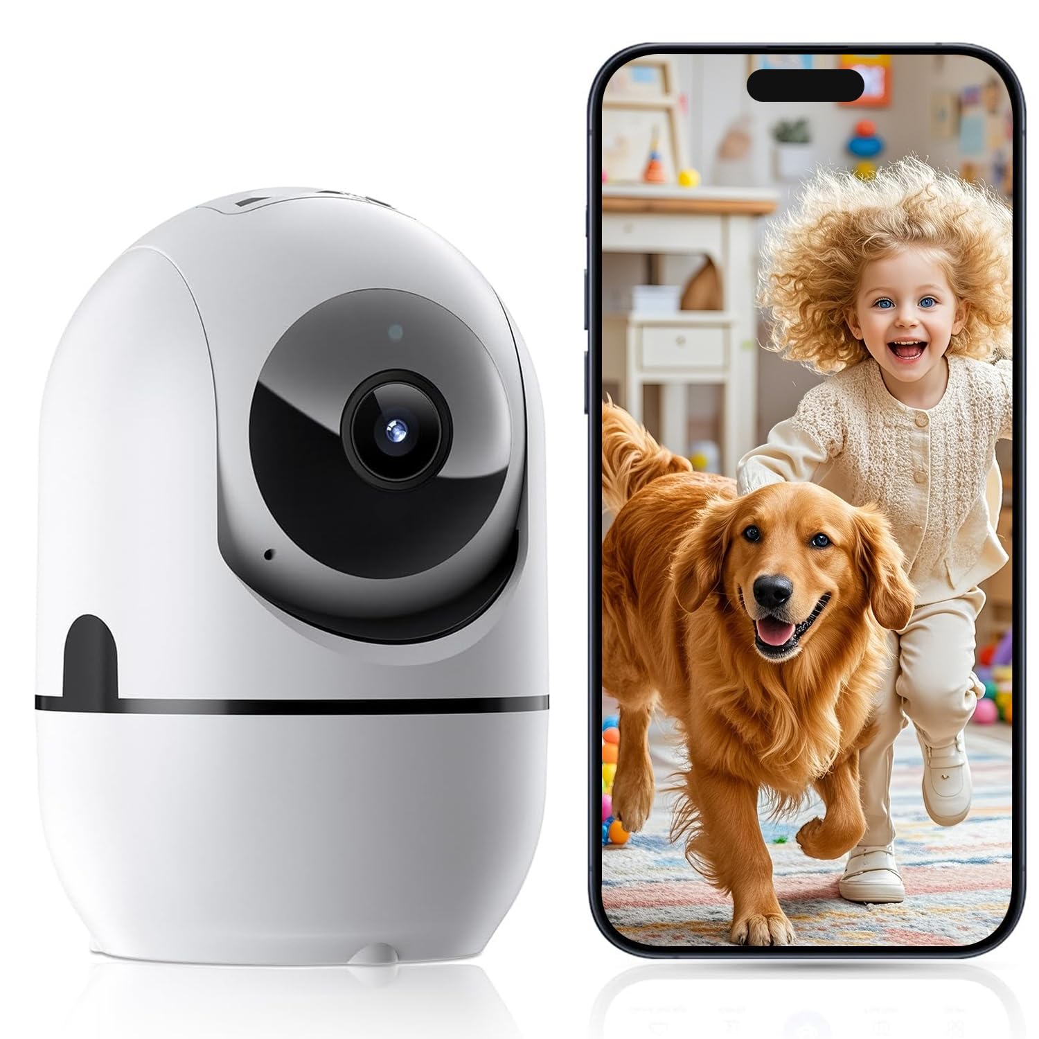 Photo 1 of Indoor Security Camera,WiFi Indoor Cameras Wireless for Home Security