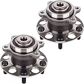 PAROD Pair 512327 Rear Wheel Hub & Bearing Assembly Fit for 2004-2008 Acura TSX, 2005-2007 Honda Accord Hybrid