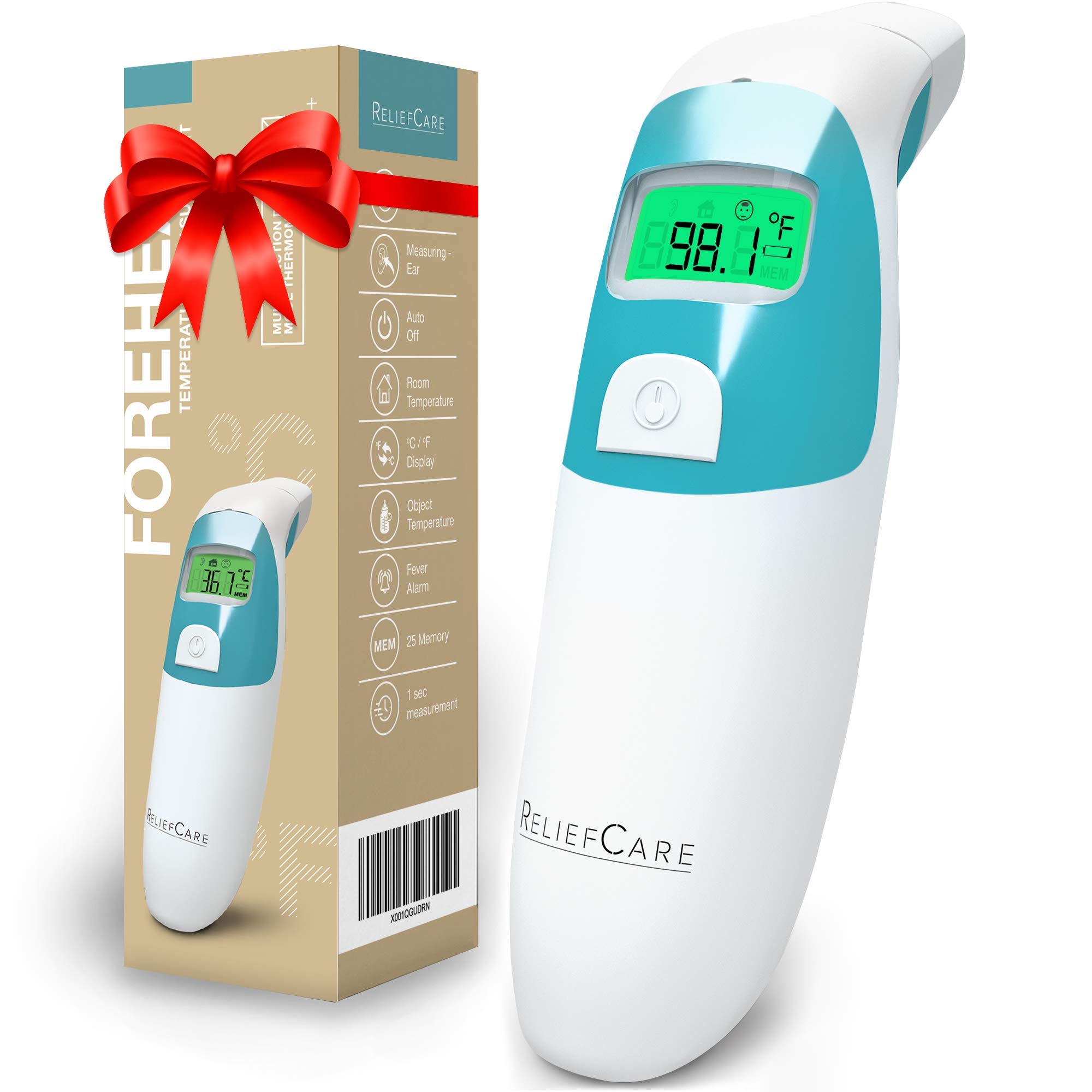 Digital Forehead and Ear Infrared Thermometer Dual Mode Thermometer