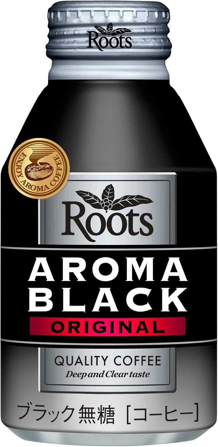 Amazon Jt ルーツ アロマブラックボトル缶 300g 24本 ルーツ コーヒー飲料 通販