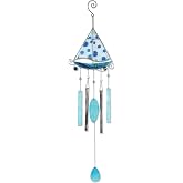 Sunset Vista Design Studios Beach Collection Wind Chime, Sailboat