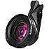 AUKEY Ora iPhone Lens, 140&deg; Wide Angle + 10x Macro Clip-on Cell Phone Camera Lenses Kit for Samsung, Android Smartphones, iPhone