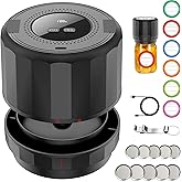 M11 Mason Jar Vacuum Sealer - Electric Mason Jar Vacuum Sealer Kit with Wide and Regular Mouth Mason Lids, Jar Vacuum Sealer for Canning Jars, Vacuum Sealing Machine for Food Storage