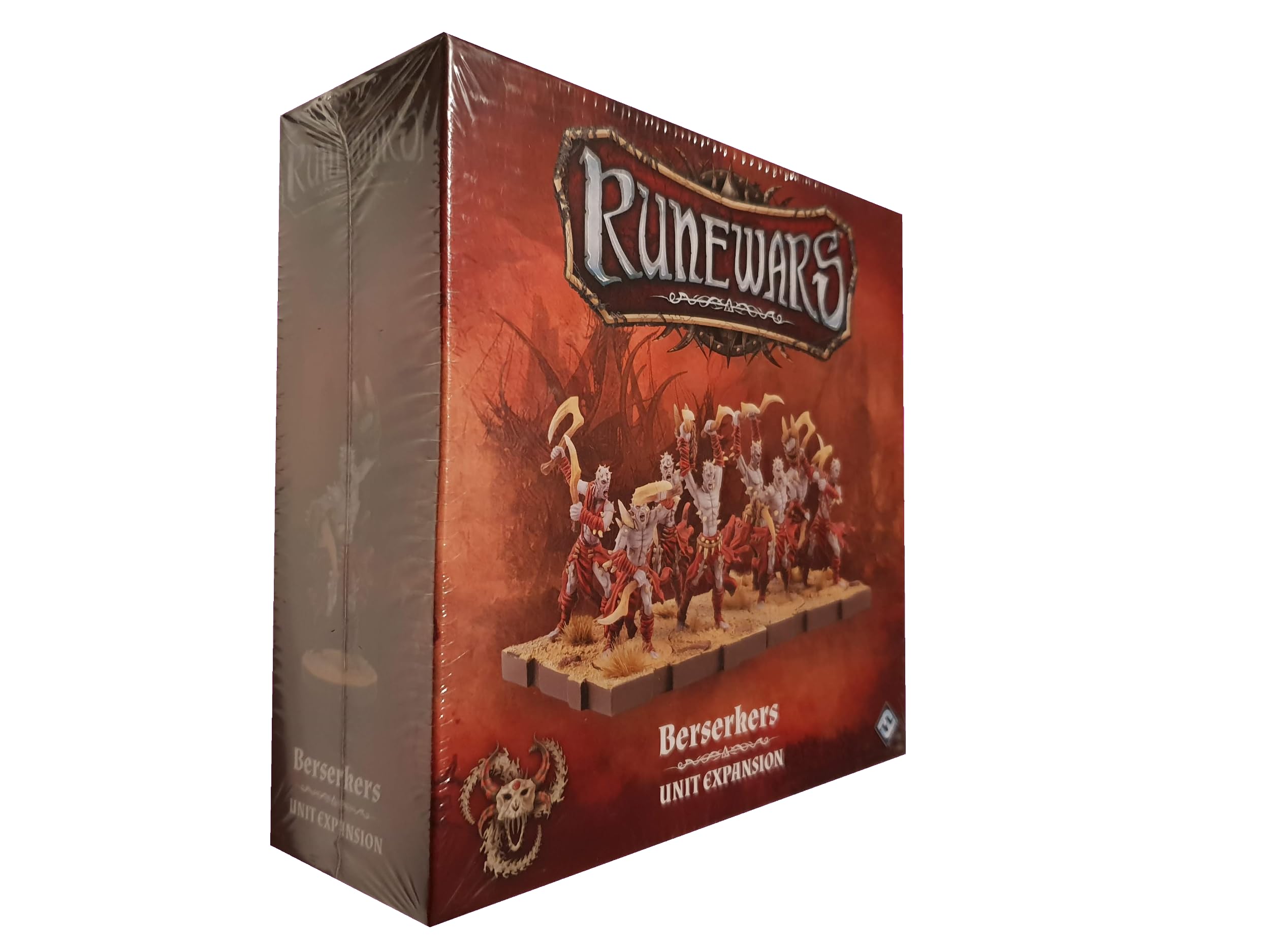 Fantasy Flight Games FFGRWM28 Runewars Miniatures Game: Berserkers Expansion Pack, Mixed Colours
