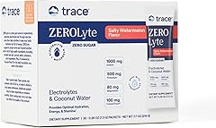 Trace Minerals ZeroLyte Salty Watermelon Flavor - Sugar Free Electrolyte Drink Mix - Supports Hydration, Energy, Stamina - An
