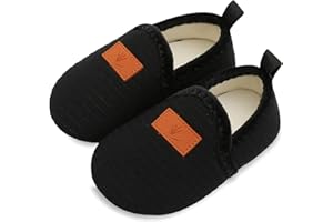 Lisdwde Kids Winter Indoor Household Shoes Toddler Boys Girls House Slippers Warm Socks for Baby