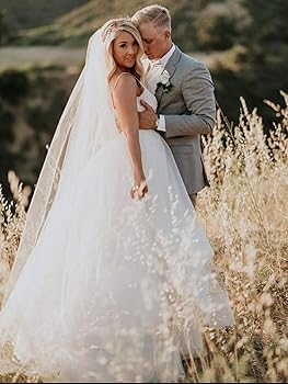 Wedding Veil Comb Bridal Cathedral Veil 1 Tier Drop Veil Wedding