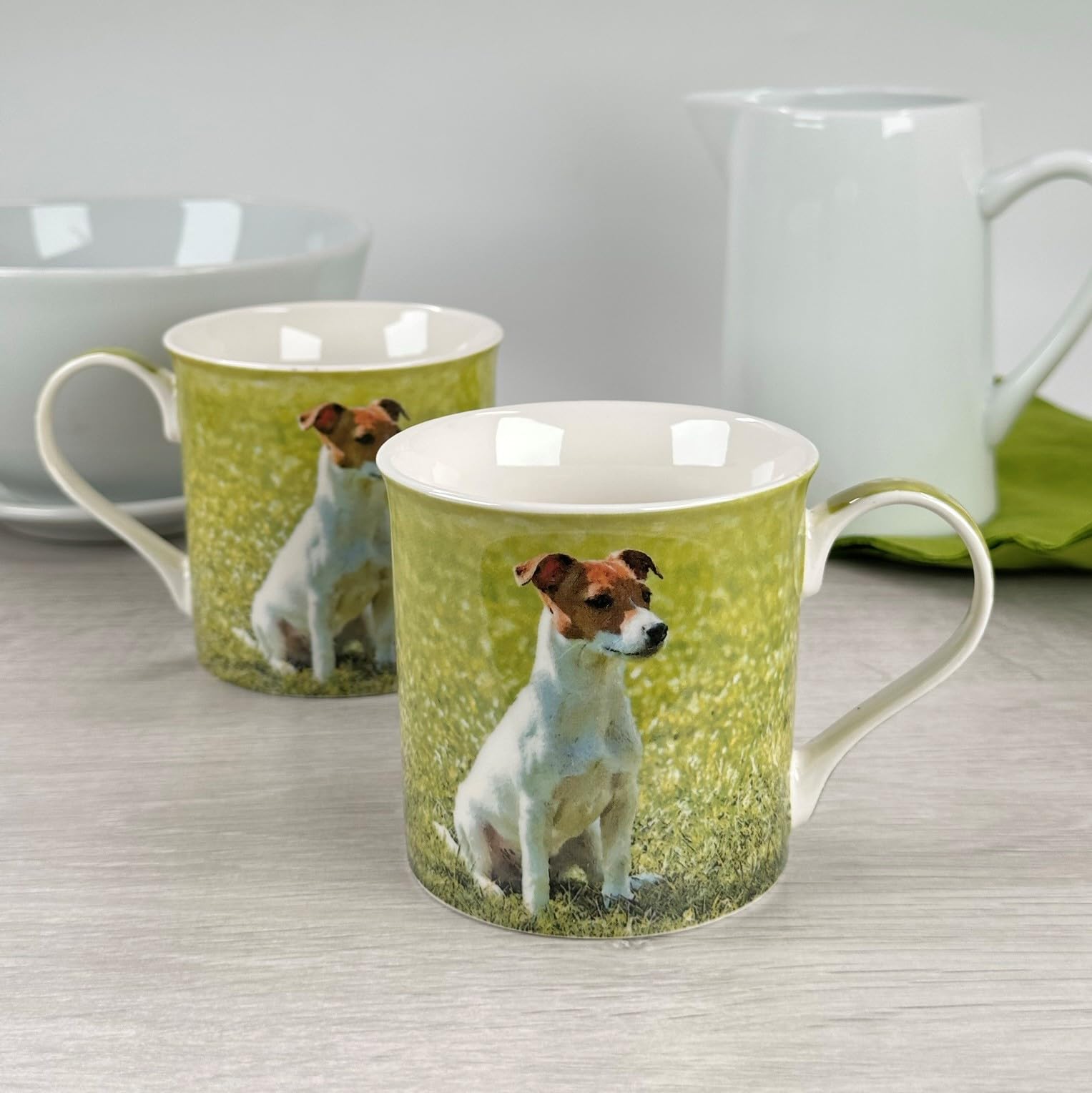 Dog Jack Russell Terrier Mug Tea Gift for Yorkie Lovers with