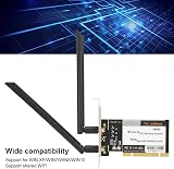 Dilwe TX-AR9WS AR9220 PCIe WiFi Card 300Mbps 802.11b/g/n 2 Antennas Windows view 3