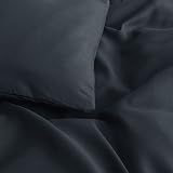 MOONLIGHT20015 Double Duvet Cover Set Charcoal Soft Microfiber 200x200 view 6