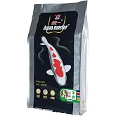 Aqua Master 10Kg Koi Staple Fish Food Large Pellet, 22-Pound | Large Floating Pellets, 36% Protein, Daily Diet for Koi &amp; Pond Fish
