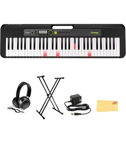 Amazon.com: Casio LK-S450 Premium Keyboard Pack with Stand, AC
