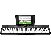 Alesis Melody 61 MK4 Keyboard Piano for Beginners with 61 Keys, Speakers, Tablet/Sheet Music Stand, 300 Sounds and Music Less