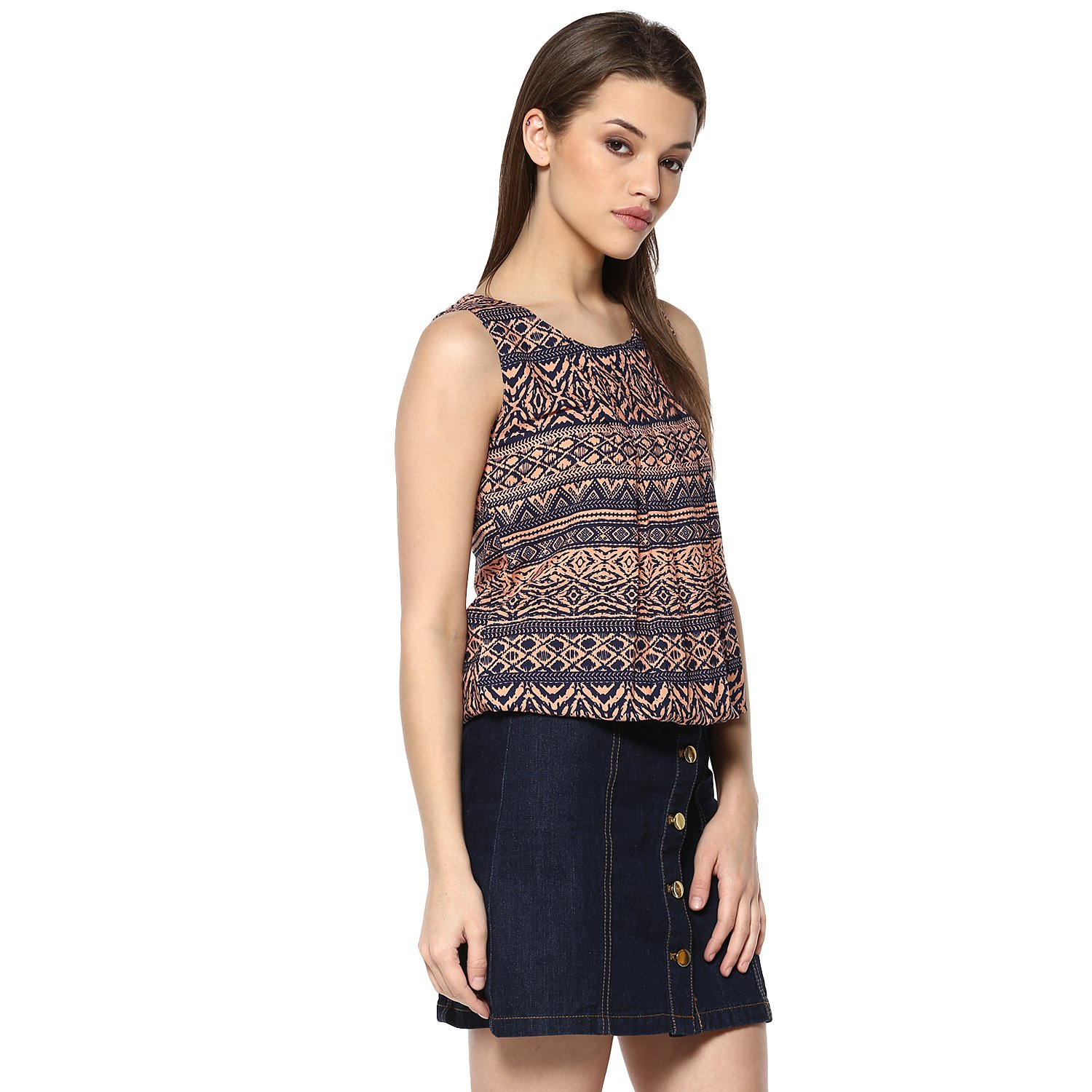 mayra women's crepe top (z1704t08788)