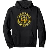 Cobra Kai Strike First Circle Logo Pullover Hoodie