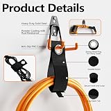 HSTMYFS Kitmiido Garage Hooks Set 10 Pack Double Wall Mount Heavy Duty view 3