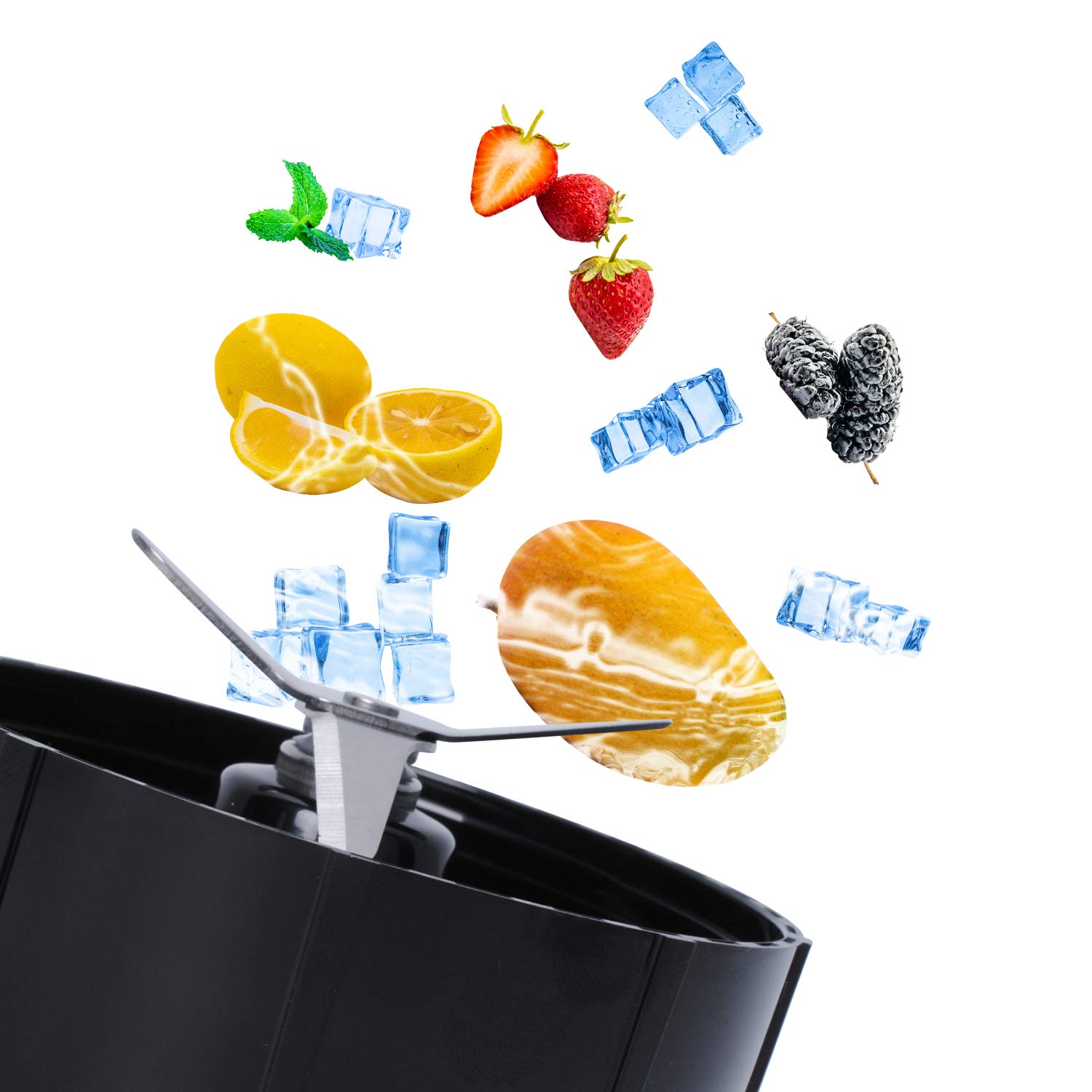 Replacement Part Compatible with Magic Bullet Mini Blender,Spare Cross Blade Compatible with Magic Bullet Mini Juicer, Mixer and Food Processor