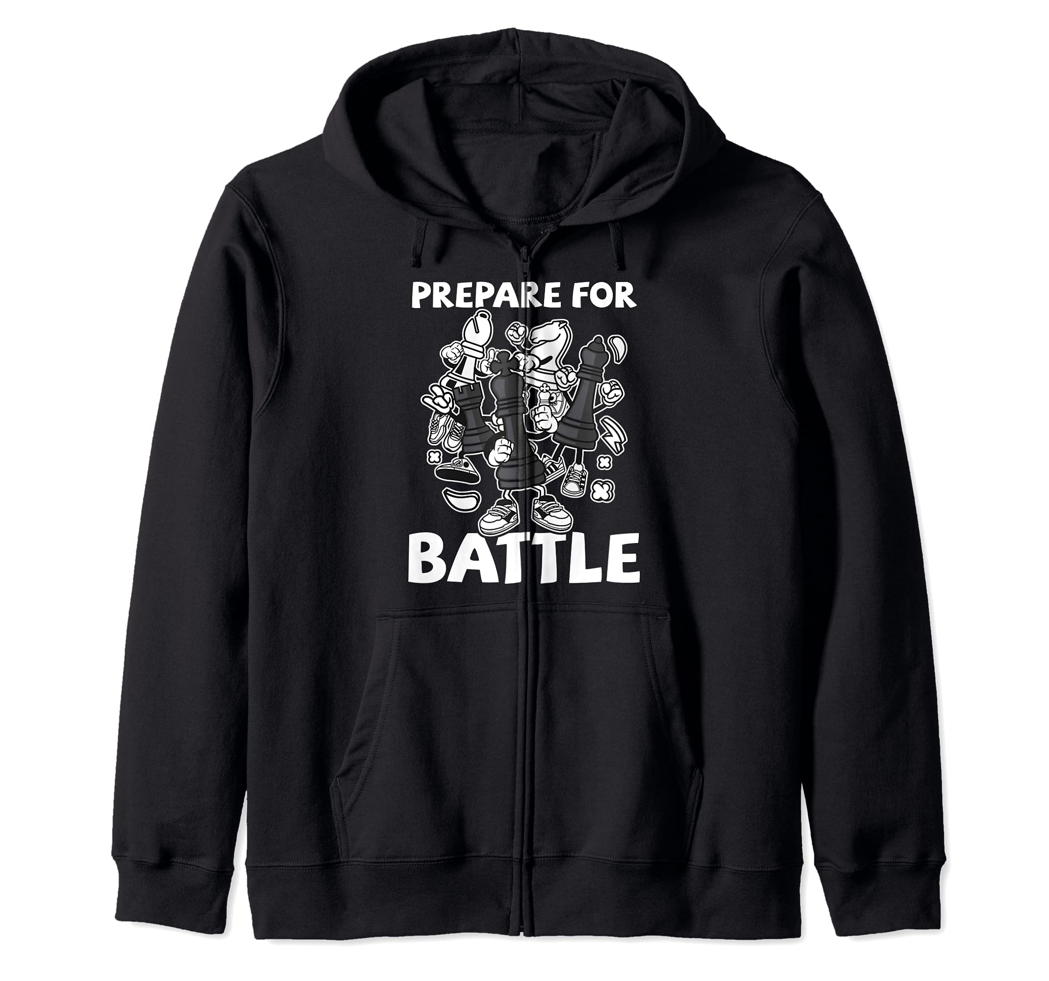 Chess Player Chess Lover Zip Hoodie