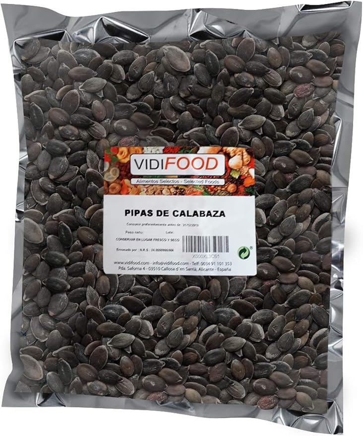 Semillas de Calabaza - 1kg - Snack Rápido Saludable - Pelado Crudo ...