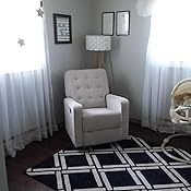 delta gavin nursery glider