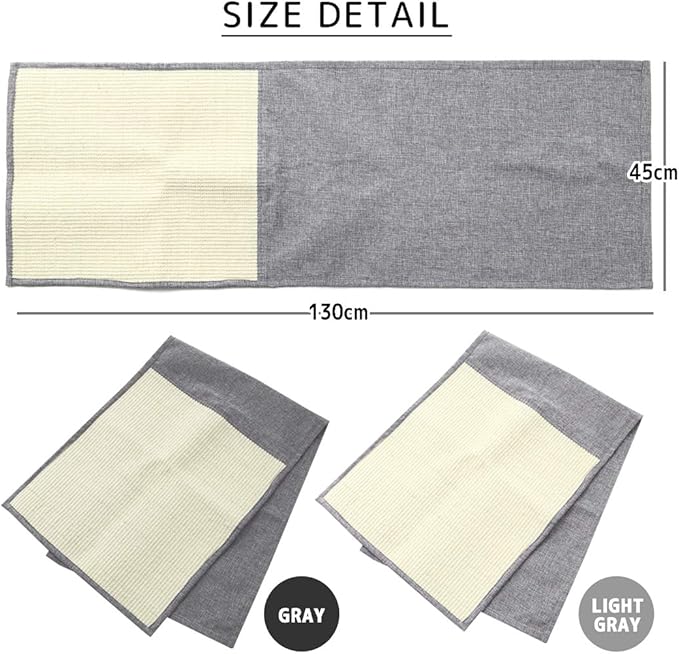 Amazon 猫 爪とぎ ソファー 爪とぎマット キズ防止 汚れ防止 天然素材 ライトグレー Beatonjapan 爪とぎ 通販