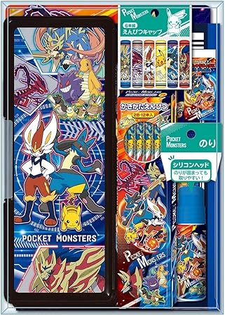 Amazon ショウワノート ポケットモンスター ギフトセット クリスタルケースタイプ m02 文房具 オフィス用品 文房具 オフィス用品
