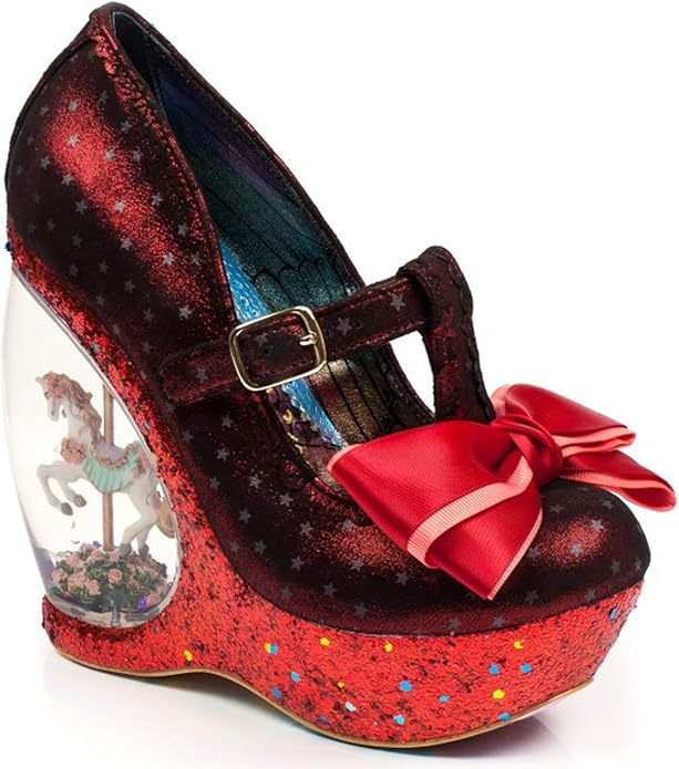 Irregular Choice Womens Chestnut Platform