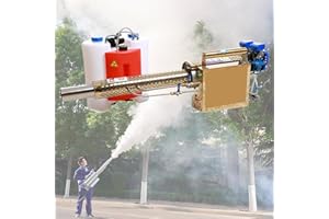 Pulse Jet Thermal Fogger, Disinfection Sprayer 15l Thermal Fogging Machine, Electric Sprayer Aerosol Atomizer for Indoor and 