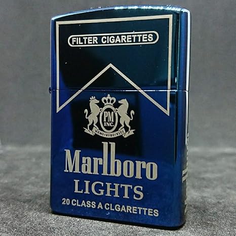 Amazon Co Jp Zorro マルボロ Marlboro ブルー Zippoサイズ ホビー